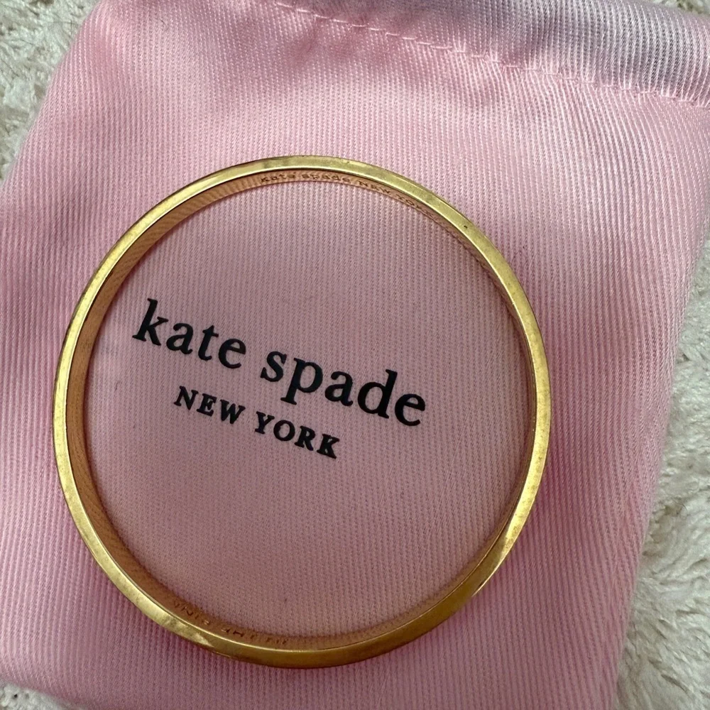 🩷Kate Spade Gold Bangle Bracelet - Picture 6 of 8
